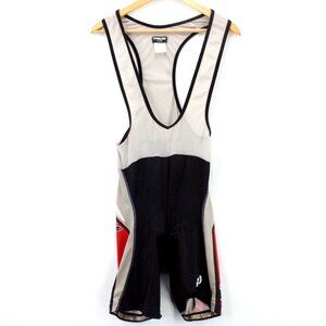 Pearl Izumi Cycle Bib Short Mens Multicolor Colorblock Padded Sleeveless Size XL